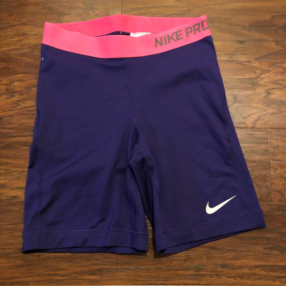 Nike Pro running workout shorts
